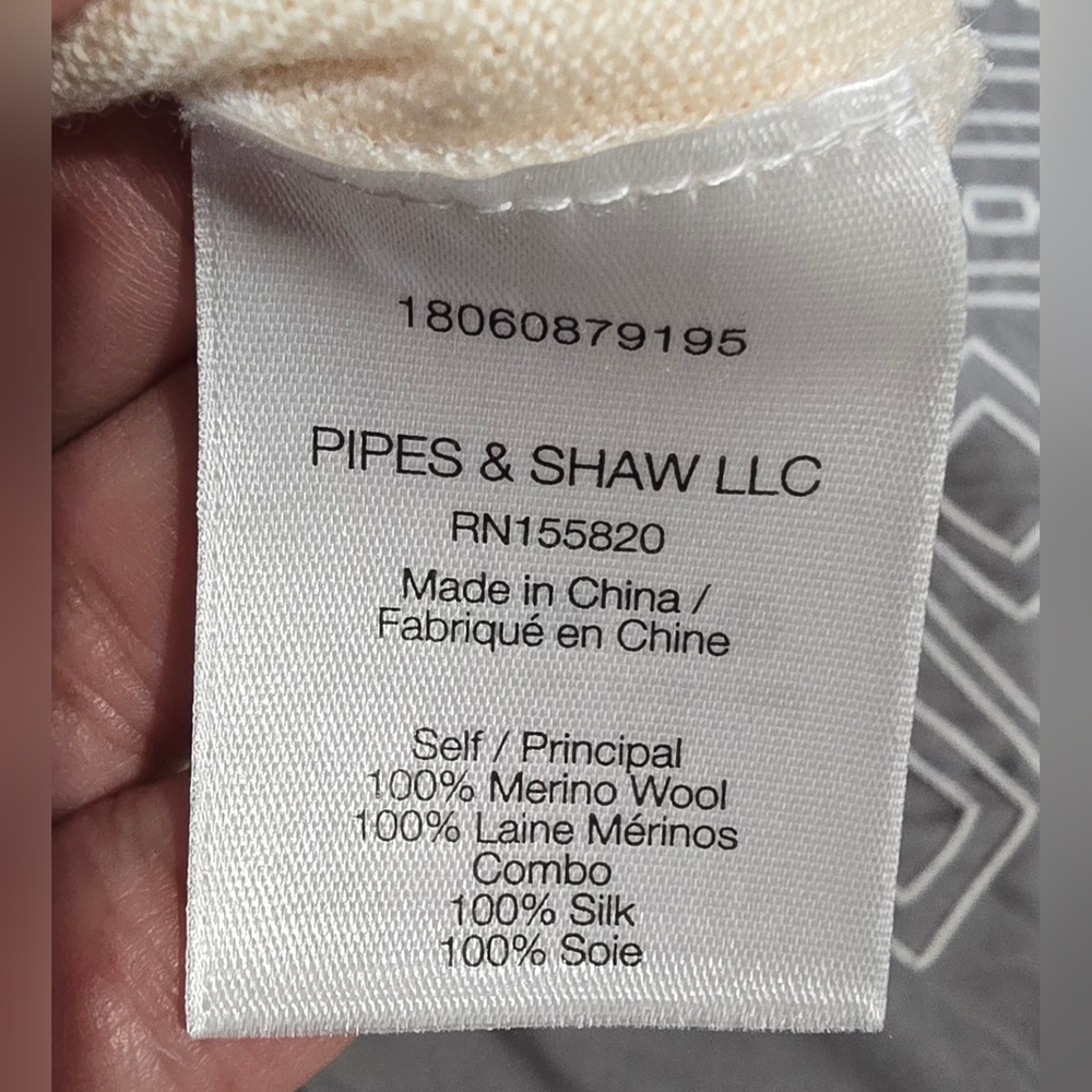 Veronica Beard Gemma Sweater In Ivory Size XS - Picture 6 of 7